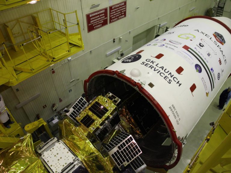 ELSA-d on Soyuz in March 2021